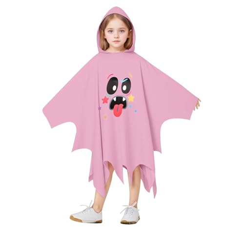 Bkazwe Geister Umhang Kostüm für Mädchen Jungen - Weißes Halloween Gespenst Verkleidung mit Langem Cape - Ideal für Karneval, Fasching und Gruselpartys - Unisex Design Bkazwe Geister Umhang Kostüm für Mädchen Jungen - Weißes Halloween Gespenst Verkleidung mit Langem Cape - Ideal für Karneval, Fasching und Gruselpartys - Unisex Design von Bkazwe