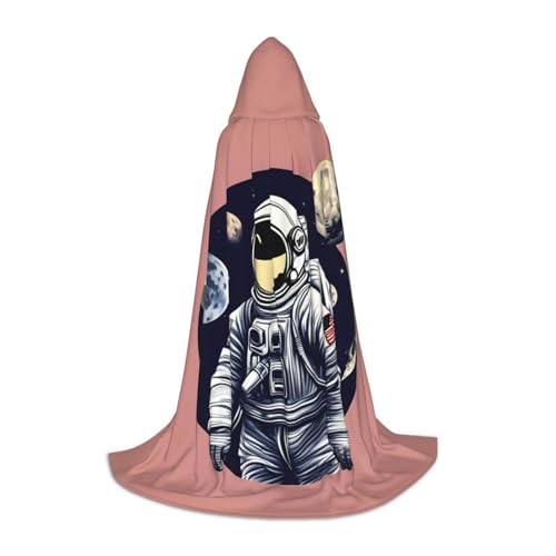 Bkdogkt Astronaut On The Moon 1 Print Unisex Kapuzenumhang für Zauberer Karneval Halloween Weihnachten Cosplay Kostüm Robe Bkdogkt Astronaut On The Moon 1 Print Unisex Kapuzenumhang für Zauberer Karneval Halloween Weihnachten Cosplay Kostüm Robe von Bkdogkt