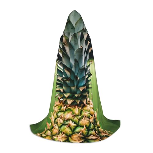 Bkdogkt Be A Ananas-Aufdruck, Unisex, Kapuzenumhang für Zauberer, Karneval, Halloween, Weihnachten, Cosplay, Robe Bkdogkt Be A Ananas-Aufdruck, Unisex, Kapuzenumhang für Zauberer, Karneval, Halloween, Weihnachten, Cosplay, Robe von Bkdogkt
