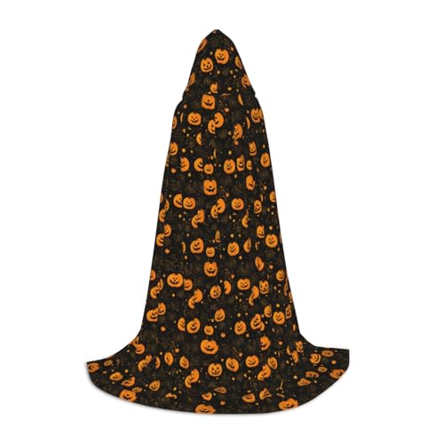 Bkdogkt Halloween-Kürbis-Druck, Unisex, Kapuzenumhang für Zauberer, Karneval, Halloween, Weihnachten, Cosplay, Kostüm, Robe Bkdogkt Halloween-Kürbis-Druck, Unisex, Kapuzenumhang für Zauberer, Karneval, Halloween, Weihnachten, Cosplay, Kostüm, Robe von Bkdogkt