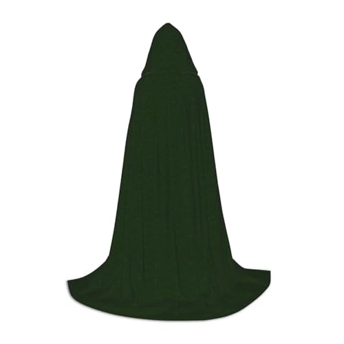 Bkdogkt Hunter Green Floral Petals Pattern Print Halloween Versatile Hooded Cloak Carnival Theme Party Decorations Witch Costumes Bkdogkt Hunter Green Floral Petals Pattern Print Halloween Versatile Hooded Cloak Carnival Theme Party Decorations Witch Costumes von Bkdogkt