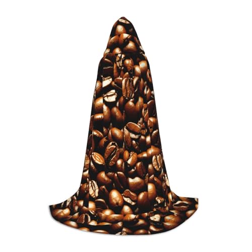 Bkdogkt Lustiger gerösteter Kaffeebohnen-Aufdruck, Unisex, Kapuzenumhang für Zauberer, Karneval, Halloween, Weihnachten, Cosplay, Kostüm, Robe Bkdogkt Lustiger gerösteter Kaffeebohnen-Aufdruck, Unisex, Kapuzenumhang für Zauberer, Karneval, Halloween, Weihnachten, Cosplay, Kostüm, Robe von Bkdogkt