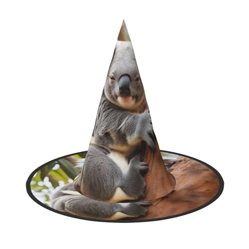 Bkdogkt Umarmender Baum Koala 1 Druck Erwachsene Hexenhut Karneval Halloween Hut Partys Maskeraden Cosplay Urlaub Dekor Bkdogkt Umarmender Baum Koala 1 Druck Erwachsene Hexenhut Karneval Halloween Hut Partys Maskeraden Cosplay Urlaub Dekor von Bkdogkt