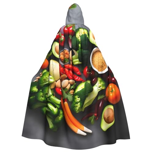 Bkdogkt Umhang mit Kapuze für Halloween, Karneval, Cosplay und Motto-Partys von Bkdogkt