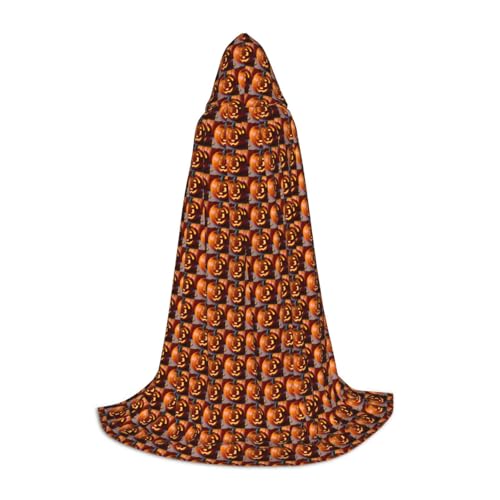 Bkdogkt Umhang mit Kapuze für Zauberer, Karneval, Halloween, Weihnachten, Cosplay, Herbst, Kürbis, Unisex, Umhang Bkdogkt Umhang mit Kapuze für Zauberer, Karneval, Halloween, Weihnachten, Cosplay, Herbst, Kürbis, Unisex, Umhang von Bkdogkt