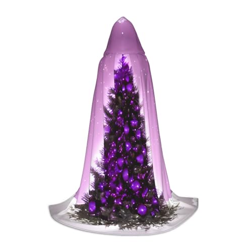 Bkdogkt Umhang mit Kapuze für Zauberer, Karneval, Halloween, Weihnachten, Cosplay, Kostüm, Robe von Bkdogkt