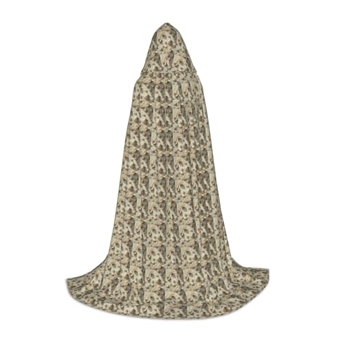 Bkdogkt Umhang mit Muscheln und Sanddruck, Unisex, mit Kapuze, für Zauberer, Karneval, Halloween, Weihnachten, Cosplay, Robe Bkdogkt Umhang mit Muscheln und Sanddruck, Unisex, mit Kapuze, für Zauberer, Karneval, Halloween, Weihnachten, Cosplay, Robe von Bkdogkt