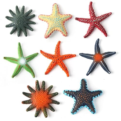 Bkemkri 8 pcs Simulation Meerestiere Modell, Seestern Pool Spielzeug, Mini Seestern, Lebensechter Seestern, Pool Spielzeug Tauchtiere für Kinder, Seestern Unterwasser, für Dekor Aquarium Aquarium Bkemkri 8 pcs Simulation Meerestiere Modell, Seestern Pool Spielzeug, Mini Seestern, Lebensechter Seestern, Pool Spielzeug Tauchtiere für Kinder, Seestern Unterwasser, für Dekor Aquarium Aquarium von Bkemkri