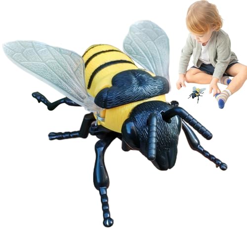 Bkljkf Bienenspielzeug, Honigbienenspielzeug,Uhrwerk-Honigbienen-Figuren | Realistische Honigbienenfigur, Modellfigur, Lernspielzeug für, Mädchen und Kinder im Alter von 3–5 Jahren Bkljkf Bienenspielzeug, Honigbienenspielzeug,Uhrwerk-Honigbienen-Figuren | Realistische Honigbienenfigur, Modellfigur, Lernspielzeug für, Mädchen und Kinder im Alter von 3–5 Jahren von Bkljkf