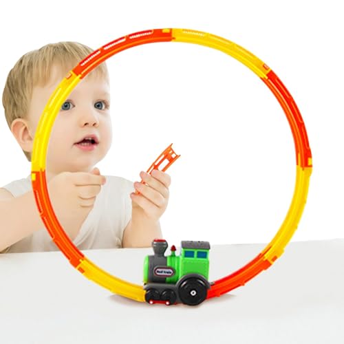 Bkljkf Elektrische Spielzeugeisenbahn-Sets mit Gleisen, Spielzeugeisenbahn-Set für Kleinkinder - Elektrisches Eisenbahngleis-Set,Pädagogisches Eisenbahn-Spielset für den Innenbereich, Bkljkf Elektrische Spielzeugeisenbahn-Sets mit Gleisen, Spielzeugeisenbahn-Set für Kleinkinder - Elektrisches Eisenbahngleis-Set,Pädagogisches Eisenbahn-Spielset für den Innenbereich, von Bkljkf