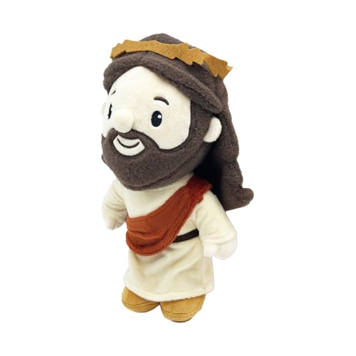 Bkljkf Gefüllte Jesus Plüschpuppe | Religiöses Kuscheltier Jesus | Weiches Sammlerstück Ausstellungsbegleiter Für Freunde Familie Mädchen Jugendliche Kuschelbegleiter Zum Kuscheln von Bkljkf