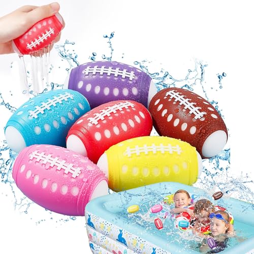 Bkljkf Schnellbefüllbare Wasserballons,6x Wiederverwendbare Wasserballons Für Kinder - Saugfähige Sommer Wasserspiele Wiederverwendbar Für Garten Pool Jugendliche Und Erwachsene Bkljkf Schnellbefüllbare Wasserballons,6x Wiederverwendbare Wasserballons Für Kinder - Saugfähige Sommer Wasserspiele Wiederverwendbar Für Garten Pool Jugendliche Und Erwachsene von Bkljkf