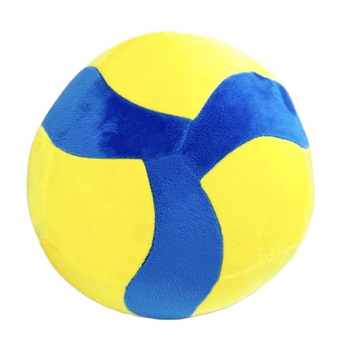 Bkljkf Volleyball Stofftier | Sport Volleyball Plush Stofftier - Weiches Schmusedeko für Zuhause, Lustiges Umarmkissen Geschenk für Kinder Jugendliche Erwachsene Geburtstag Feiern Partys von Bkljkf