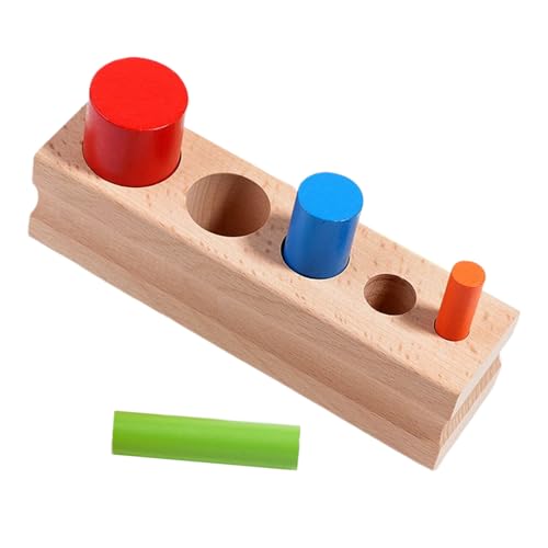 Bkljkf Zylinder Bausteine Sinnesmaterial | Sinnesförderung Farben Zuordnung Spiel,Lernspiel Pädagogisches Puzzle Interaktives Spielzeug Für Kleinkinder Kinder Mädchen Bkljkf Zylinder Bausteine Sinnesmaterial | Sinnesförderung Farben Zuordnung Spiel,Lernspiel Pädagogisches Puzzle Interaktives Spielzeug Für Kleinkinder Kinder Mädchen von Bkljkf