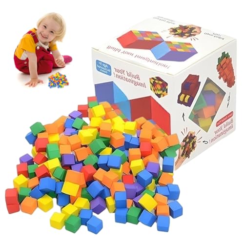 150pcs/Set Foam Building Blocks Safe & Fun Kids Eva Bunte Stapelweichblöcke Bauwürfel für Zuhause, Schule, Kindergarten 150pcs/Set Foam Building Blocks Safe & Fun Kids Eva Bunte Stapelweichblöcke Bauwürfel für Zuhause, Schule, Kindergarten von Blablablalu