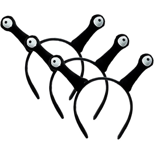 3pcs Snail Stirnband zum Waschen von Gesicht, Antennen -Design -Schneckenstirnband, Kinderstirnbänder für Maskerade Party Dekoration kreative Kopfschmuckpartyversorgungsvorräte Foto -RequestsSnail fü von Blablablalu