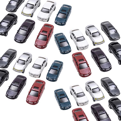 Blablablalu 50pcs Modellauto Kits 1:75 Skala MINI MINI CAR Modelle DIY Verkehrsstraße Mikrolandschaftsschmuck für den Bauzubehör für Gebäude Blablablalu 50pcs Modellauto Kits 1:75 Skala MINI MINI CAR Modelle DIY Verkehrsstraße Mikrolandschaftsschmuck für den Bauzubehör für Gebäude von Blablablalu