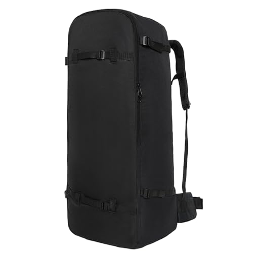 Blablablalu Paddle-Board-Beutel Multifunktionaler Reißverschluss tragbarer Paddel-Board-Rucksack mit Taillengurteschnalle Gurte große Kapazitäts-Surfbrettbeutel zum Surfen von Blablablalu