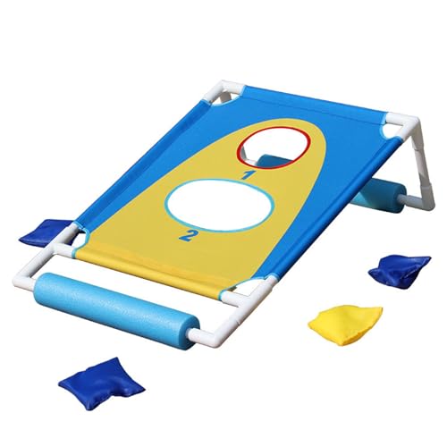 Cornhole -Set Faltbare tragbare Cornhole -Set lustige Schwimmbad Wasserspiel Sandsack Wurfspiel für Beach Grasland Schwimmbad Mais Hole Games für Erwachsene Cornhole -Set Faltbare tragbare Cornhole -Set lustige Schwimmbad Wasserspiel Sandsack Wurfspiel für Beach Grasland Schwimmbad Mais Hole Games für Erwachsene von Blablablalu