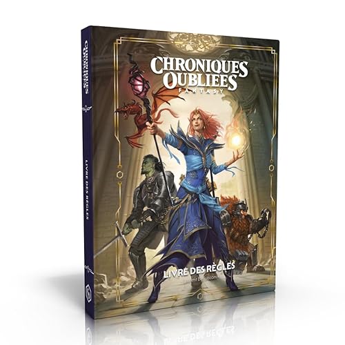 Black Book Éditions Chronicles Vergessen Fantasy – Rollenspiel – Regelbuch Alternative Cover von Black Book Éditions