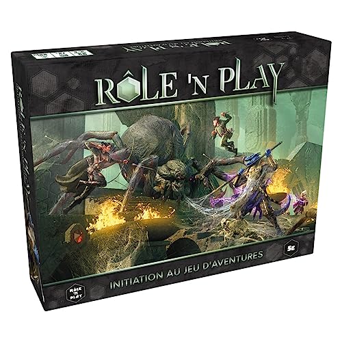 Black Book Editions Rôle'N Play Einsteigerbox zum Abenteuerspiel von Black Book Éditions