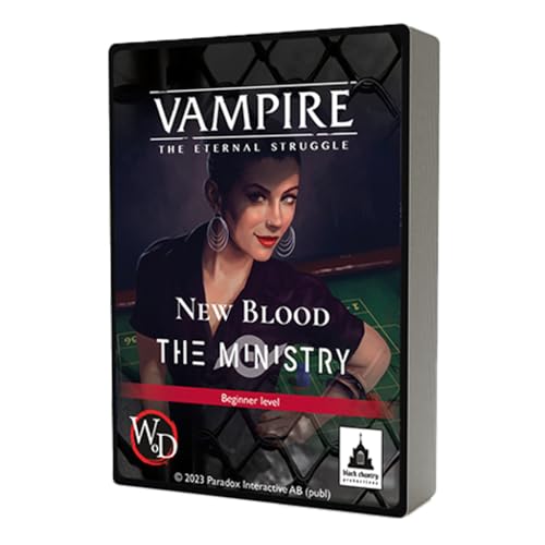 Black Chantry Productions Vampire The Eternal Struggle New Blood Ministry | Card Game von Black Chantry Productions