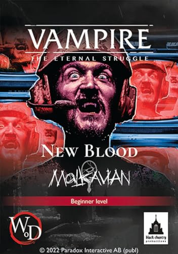 Black Chantry Productions Vampire The Eternal Struggle New Blood Malkavian | Card Game Black Chantry Productions Vampire The Eternal Struggle New Blood Malkavian | Card Game von Black Chantry Productions