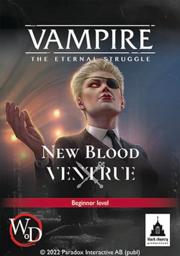 Black Chantry Productions Vampire The Eternal Struggle New Blood Ventrue | Card Game Black Chantry Productions Vampire The Eternal Struggle New Blood Ventrue | Card Game von Black Chantry Productions