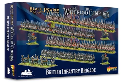 Black Powder Epic Battles Waterloo - British Infantry Brigade von Warlord Games
