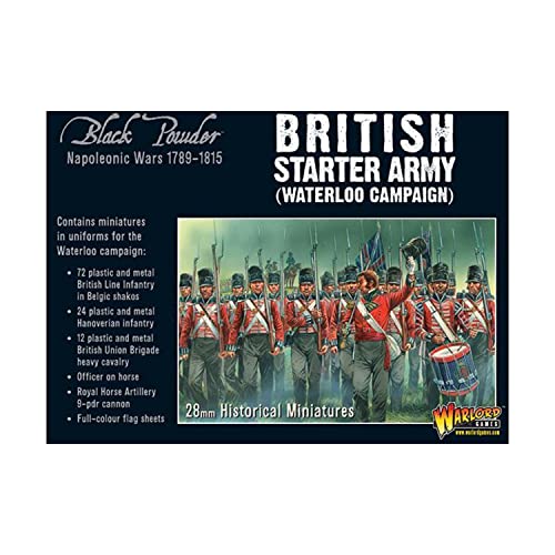 Black Powder Napoleonic British Starter Army (Waterloo Campaign) von Warlord Games