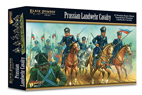Warlord Games - Black Powder Prussian Landwehr Cavalry 28 mm, 12 Miniaturen, für Erwachsene ab 168 Jahren von Warlord Games