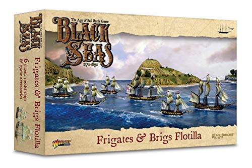 Warlord Games - Black Seas: Frigates & Brigs Flotilla (1770 - 1830) (792010001) von Warlord Games