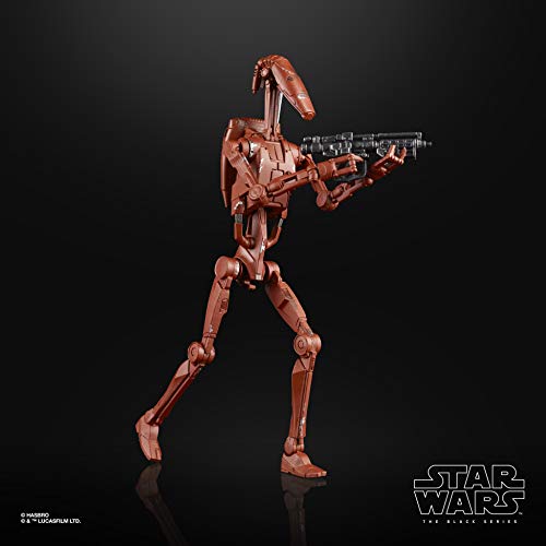 Black Series Star Wars The Battle Droid (Geonosis) Toy 6-inch Scale Attack of The Clones Collectible Figure, Kids Ages 4 and Up von Star Wars