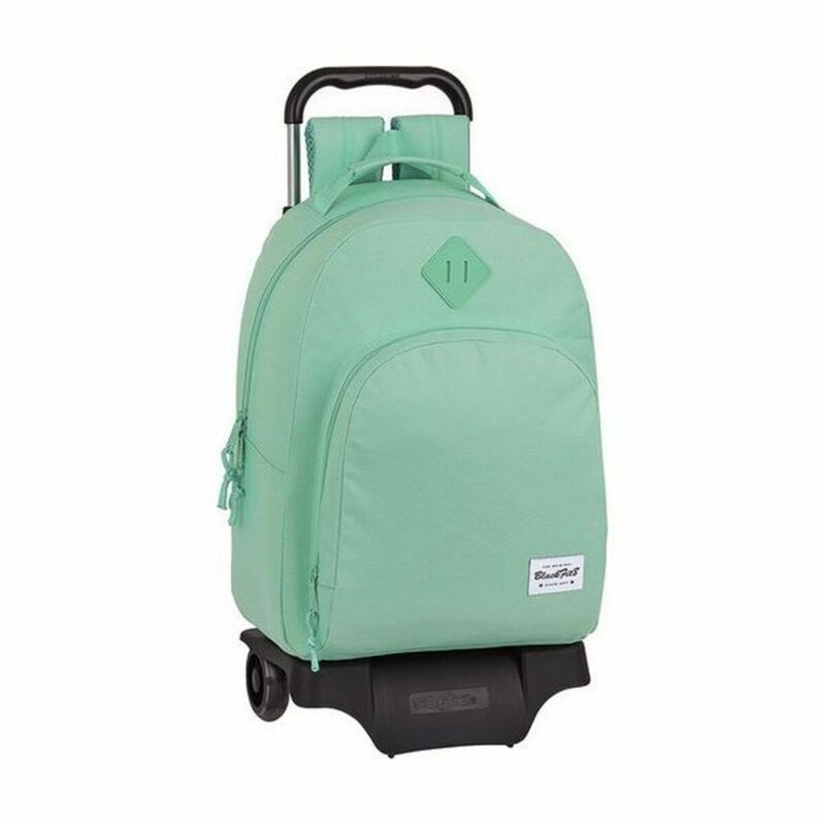 Schulrucksack mit Rädern 905 BlackFit8 M313G türkis (32 x 42 x 15 cm) von BlackFit8