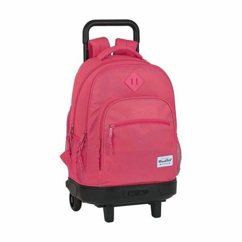 Schulrucksack mit Rädern Compact BlackFit8 M918 Rosa (33 x 45 x 22 cm) von BlackFit8