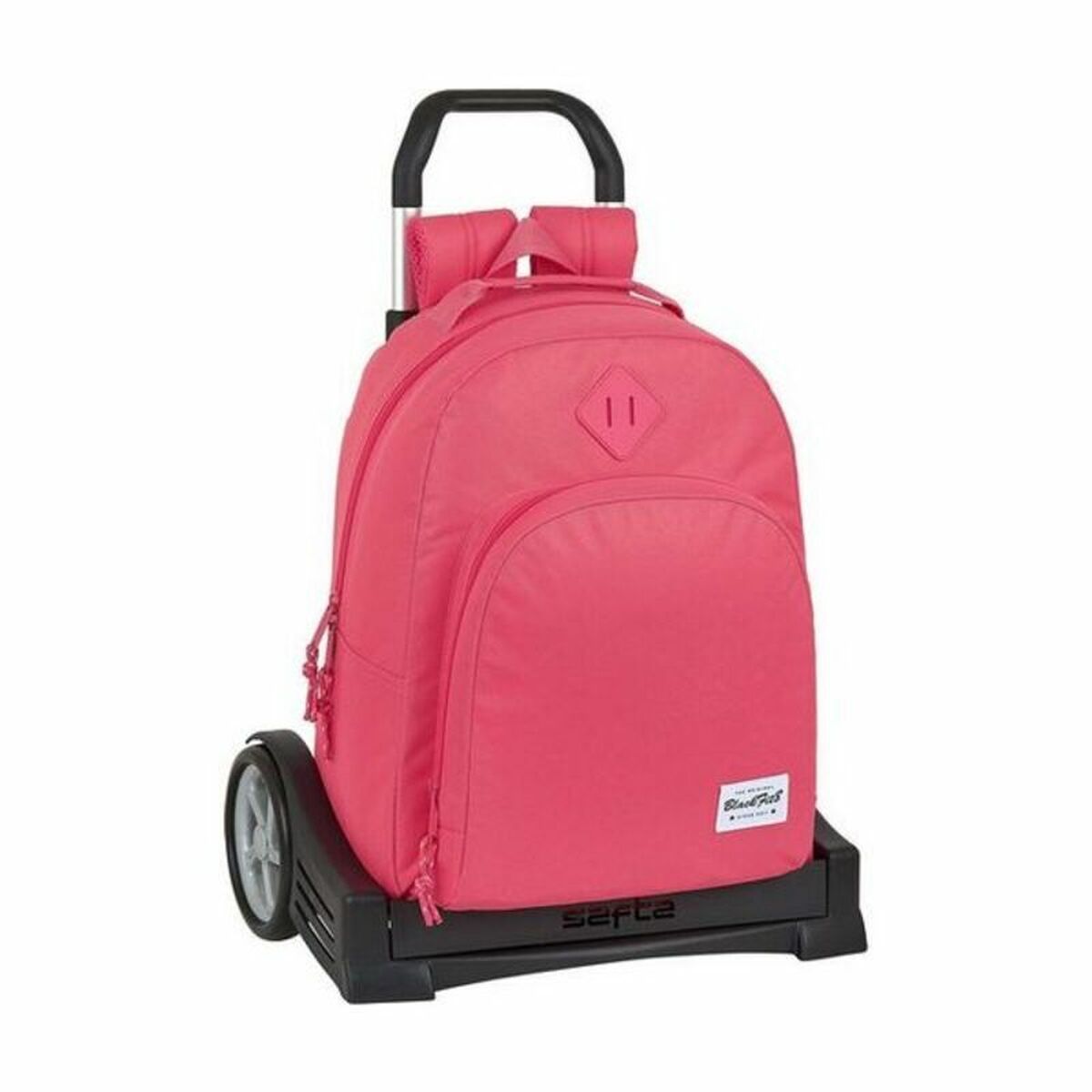 Schulrucksack mit Rädern Evolution BlackFit8 M860A Rosa (32 x 42 x 15 cm) von BlackFit8