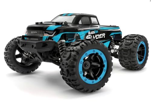 540104 1/16 BlackZon Slyder MT 4WD Elektrischer Monstertruck blau von BlackZon