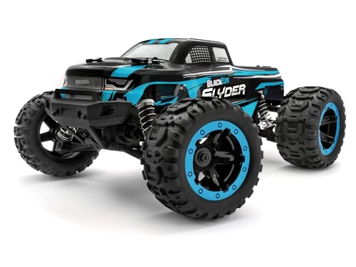 540104 1/16 BlackZon Slyder MT 4WD Elektrischer Monstertruck blau von BlackZon