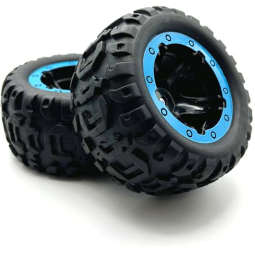 BlackZon 540108 Slyder Mt Räder/Reifen montiert schwarz/blau von BlackZon