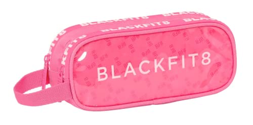 Safta 842244513 Doppelmäppchen Blackfit8 Glow Up 21 x 8 x 6 cm, bunt von Blackfit8