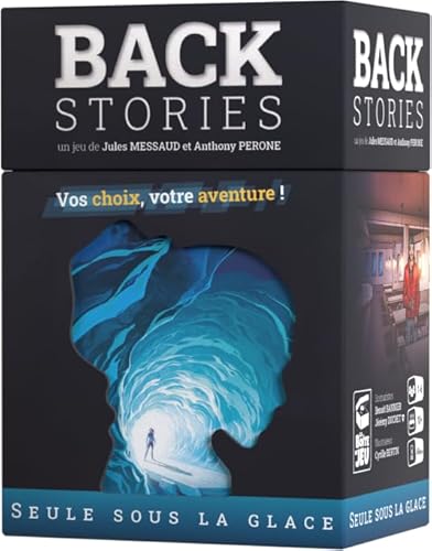 BACKSTORIES - Seule sous LA Glace - Jeu de société d'aventure - Jeu d'exploration et d'énigmes - Aventure épique - Escape Game - dès 10 Ans - 1 à 6 Joueurs - La boîte de Jeu - Blackrock Games BACKSTORIES - Seule sous LA Glace - Jeu de société d'aventure - Jeu d'exploration et d'énigmes - Aventure épique - Escape Game - dès 10 Ans - 1 à 6 Joueurs - La boîte de Jeu - Blackrock Games von Blackrock Games