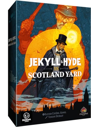 Blackrock Games Jekyll & Hyde Versus Scotland Yard – kooperatives Gesellschaftsspiel – Brettspiel für 2 Spieler – ab 10 Jahren – Kartenspiel – Duell – Duo – Taktisch und schnell – Faltspiel Blackrock Games Jekyll & Hyde Versus Scotland Yard – kooperatives Gesellschaftsspiel – Brettspiel für 2 Spieler – ab 10 Jahren – Kartenspiel – Duell – Duo – Taktisch und schnell – Faltspiel von Blackrock Games