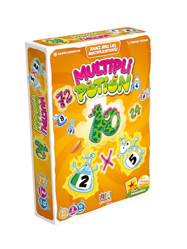 Blackrock Games MULTIPLI Potion New Editon – on The GO Editions Spiel für Kinder – Lernspiel Multiplikationen – Rechenspiel – 7 Jahre und älter – Lernen mit Spaß – Mathematik von Blackrock Games