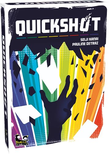 Blackrock Games Quickshot – BANKIIZ Editionen – Gesellschaftsspiel – Schnelligkeit – Battle Royale – ab 10 Jahren von Blackrock Games