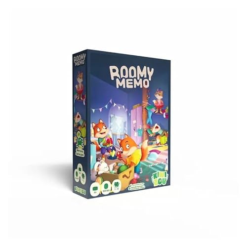 Blackrock Games Roomy Memo – kooperatives Memory-Spiel für Kinder ab 4 Jahren – 1 bis 5 Spieler – schnelles und spielerisches Lernspiel – Kiwizou Edition Blackrock Games Roomy Memo – kooperatives Memory-Spiel für Kinder ab 4 Jahren – 1 bis 5 Spieler – schnelles und spielerisches Lernspiel – Kiwizou Edition von Blackrock Games