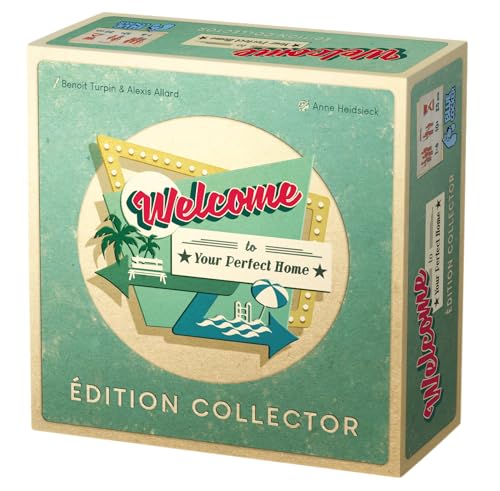 Blackrock Games Welcome – Gesellschaftsspiel – ab 10 Jahren – 1 bis 6 Spieler – schnelles und taktisches Spiel – Sammler-Edition – enthält Erweiterungen – in der Familie – Zwischen Freunden – von Blackrock Games