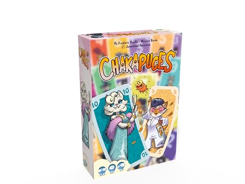 Chakapuces – Familien- und strategisches Kartenspiel | 2 bis 6 Spieler | ab 8 Jahren | lustige und taktische Atmosphäre | Verlag The Flying Games von Blackrock Games