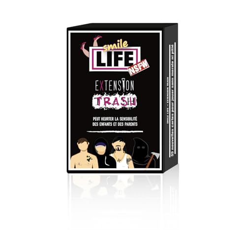 Jeu d'Ambiance Smile Life Extension Trash von Blackrock Games