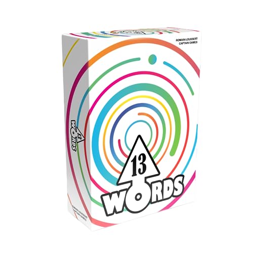Partyspiel mit 13 Wörtern, Wortverbindungsspiel, kooperatives Spiel für Familienspielabend, durchschnittliche Spielzeit 20 Minuten, hergestellt von Captain Games Partyspiel mit 13 Wörtern, Wortverbindungsspiel, kooperatives Spiel für Familienspielabend, durchschnittliche Spielzeit 20 Minuten, hergestellt von Captain Games von Blackrock Games