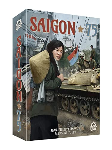 Blackrock Games Saigon 75 - Strategisches Brettspiel für Erwachsene ab 21 Jahren, 1-2 Spieler von Act In Games